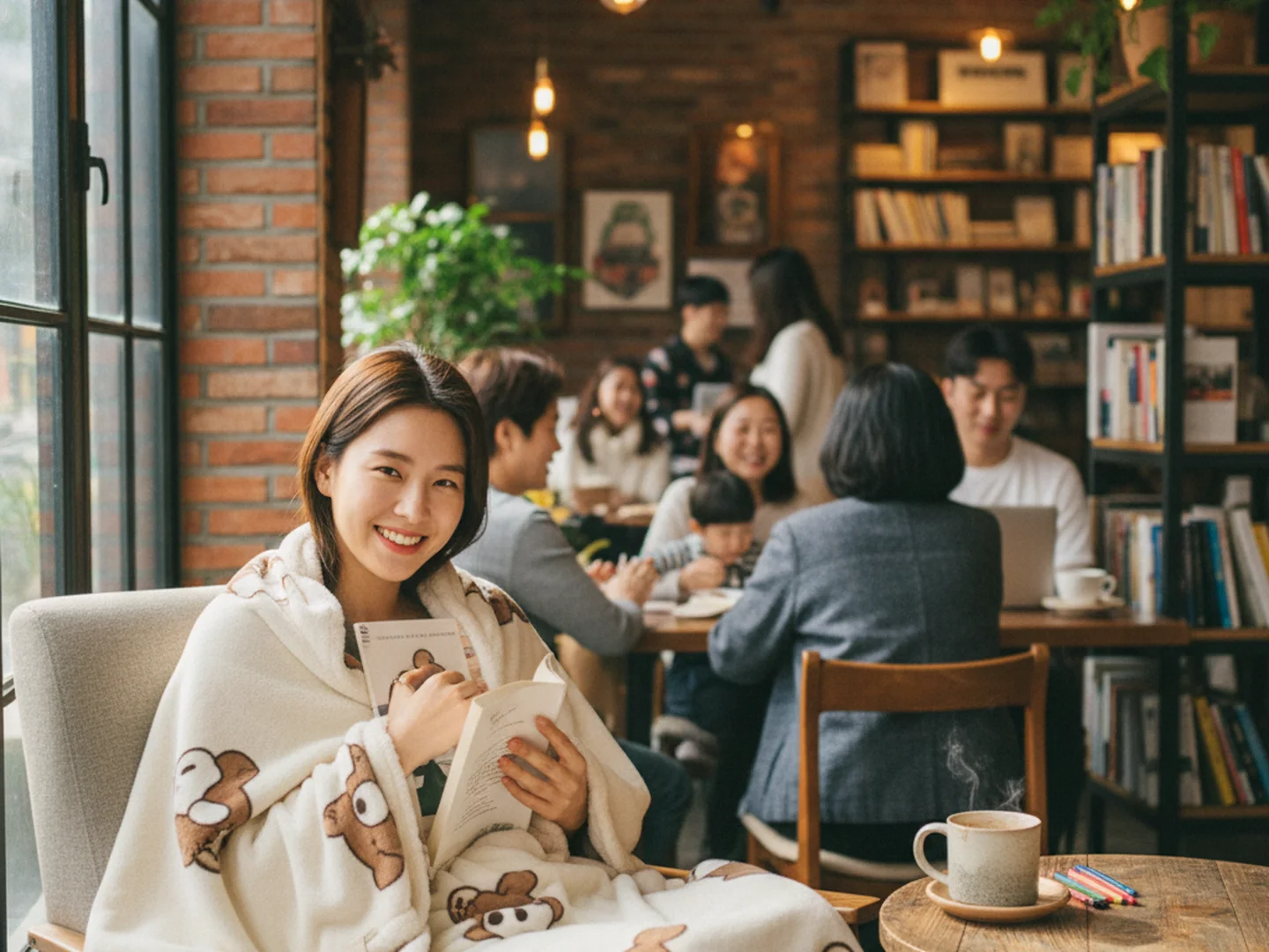 올리브영 망곰 담요02